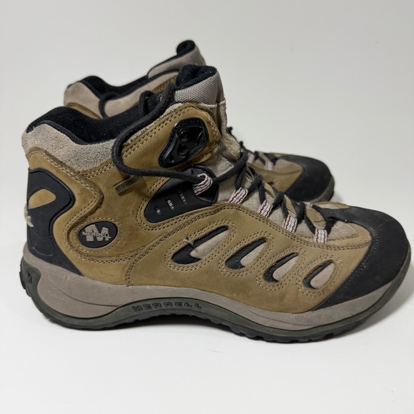 Merrell Reflex Mid Kangaroo Boa Waterproof Hiking Boots Size 10